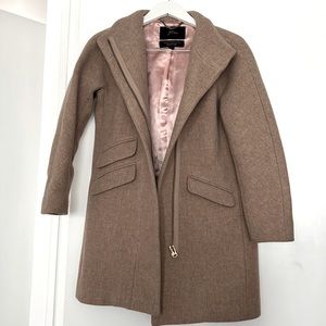 J. Crew Italian Cloth Peacoat Coat